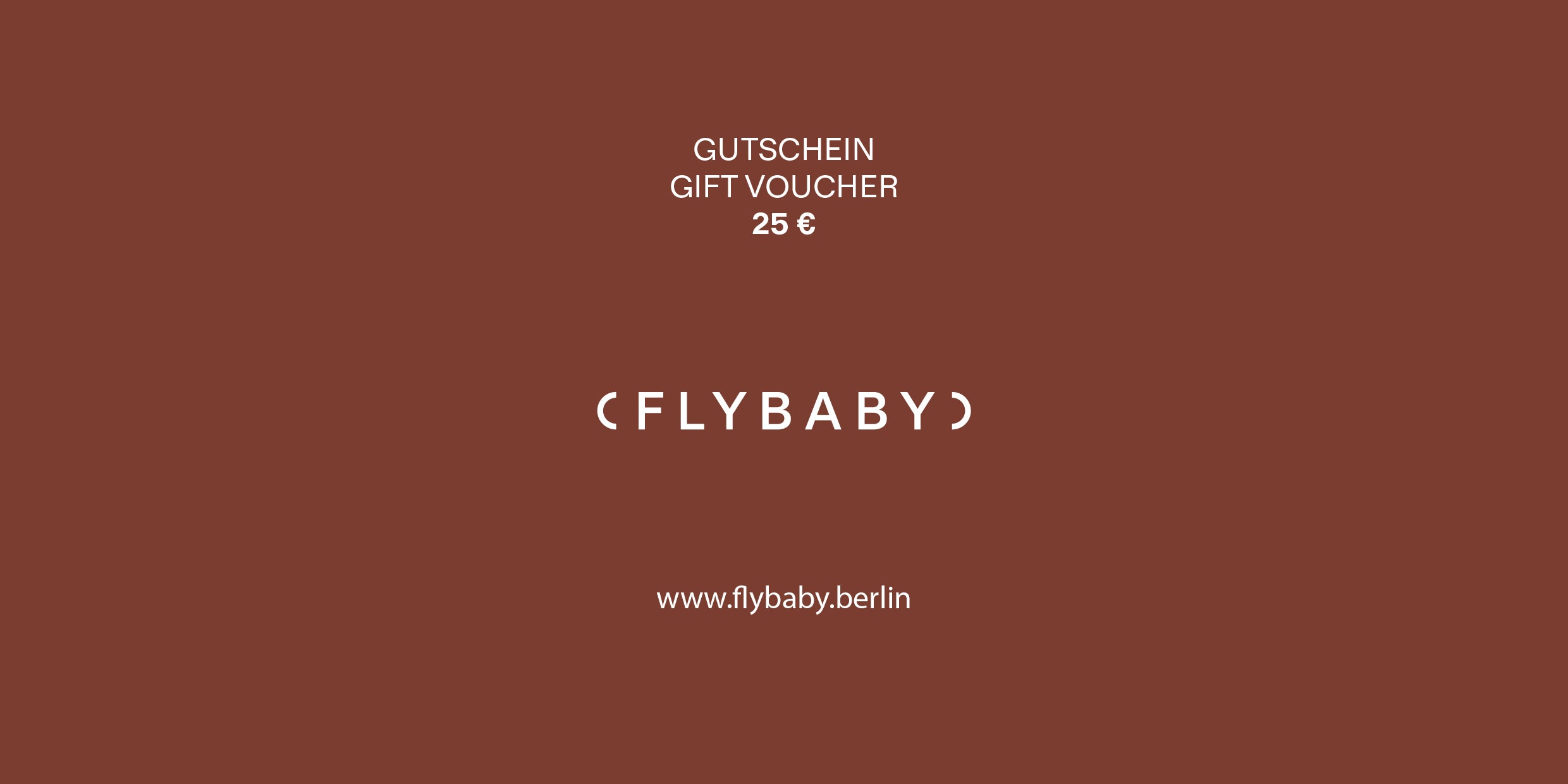 Chèque-cadeau Flybaby